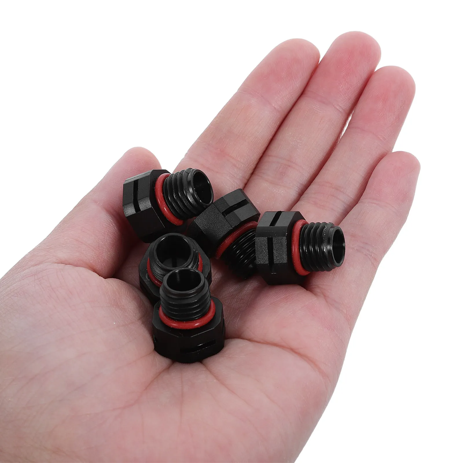 5Pcs Waterproof IP68 Breather Screw M12x1.5 Pressure Reducing Valve Air Vent for Electrical Enclosures Moisture Control Venting