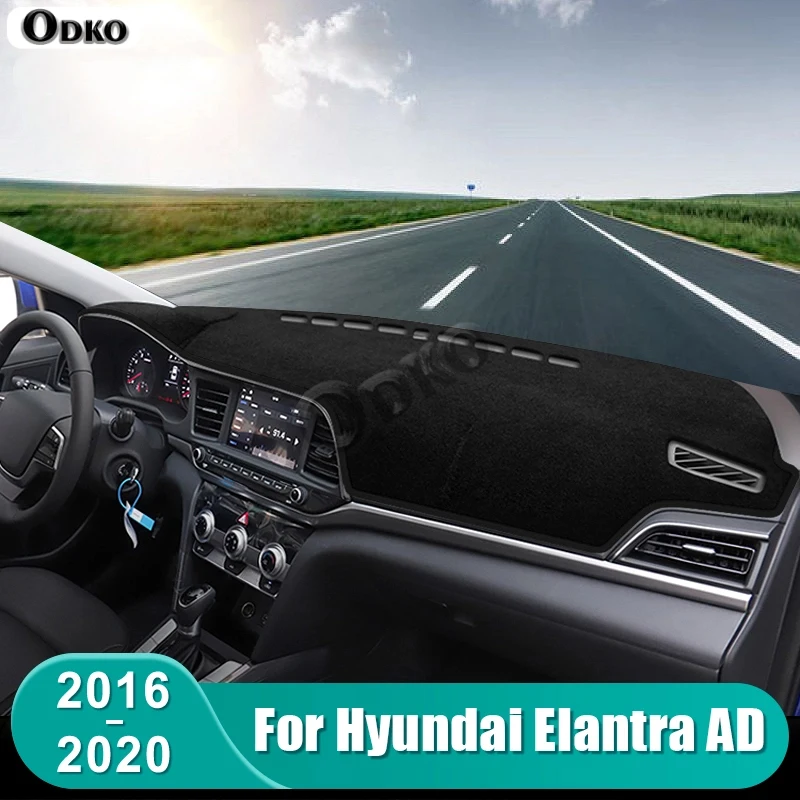 para-hyundai-elantra-ad-2016-2017-2018-2019-2020-painel-do-carro-sun-sombra-capa-instrumento-mesa-antiderrapante-esteira-acessorios