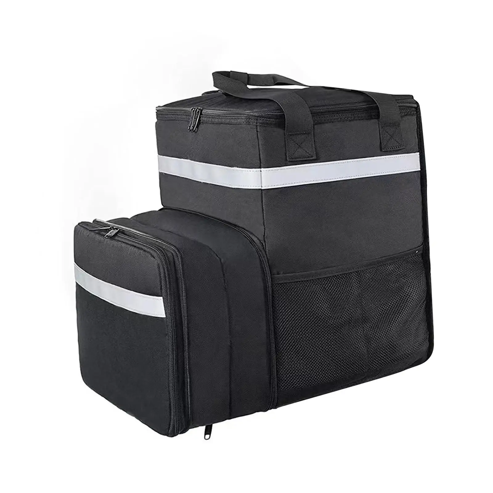 Thermal Food Delivery Bag Extra Large Insulated Cooler Backpack Leakproof Handle for Grocery Takeout Camping Travel
