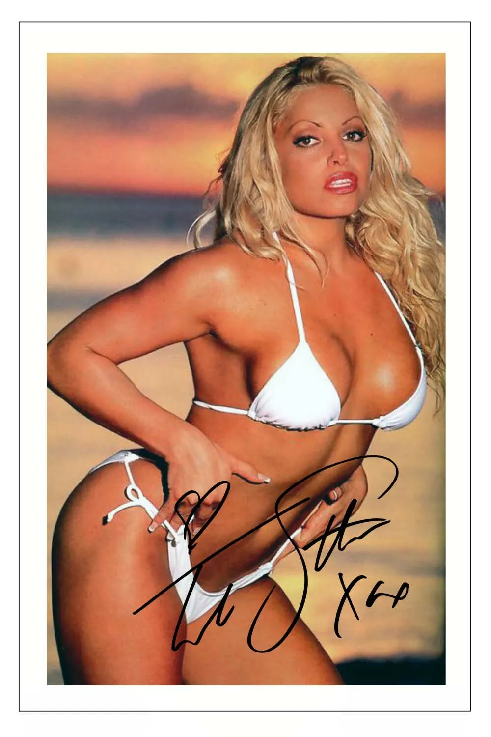 TRISH STRATUS Signed Autograph PHOTO Gift Signature Print POSTER PRINT Posters Wall Art Rome Decoration