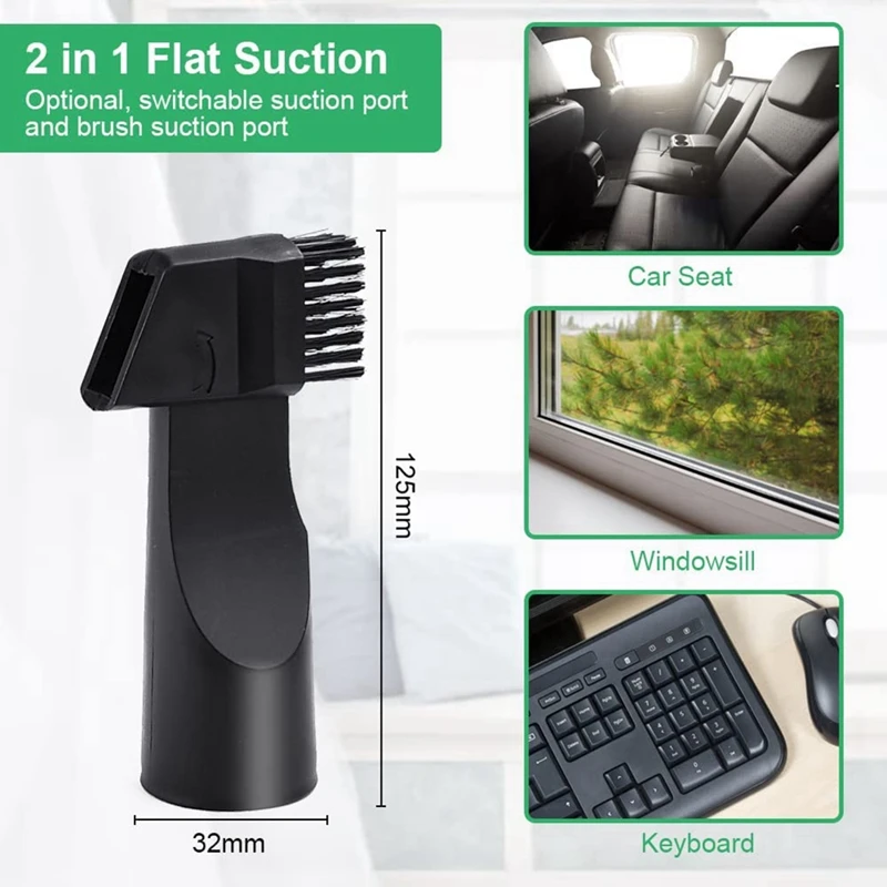 อุปกรณ์เสริมเครื่องดูดฝุ่น A98G-12 ชิ้น, อุปกรณ์เสริมเครื่องดูดฝุ่นสากล, สําหรับ Karcher, , Siemens, AEG, สําหรับ