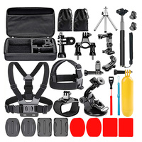 Action Camera Accessories Kit for Gopro Hero 12 11 10 9 8 7 6 5 4 Max Mount Session YI 4K SJCAM EKEN Osmo AKASO APEMAN Accessory