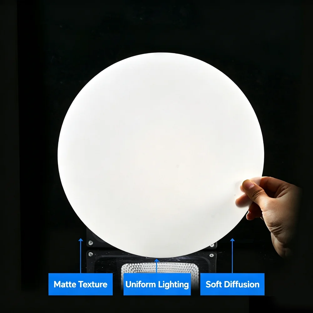 2pcs 35mm 46mm 50mm 60mm 65mm 70mm 75mm 82mm 92mm 99mm 110mm - 190mm LED Diffuser Filter Milky White Down Light Lamp Shade Cover