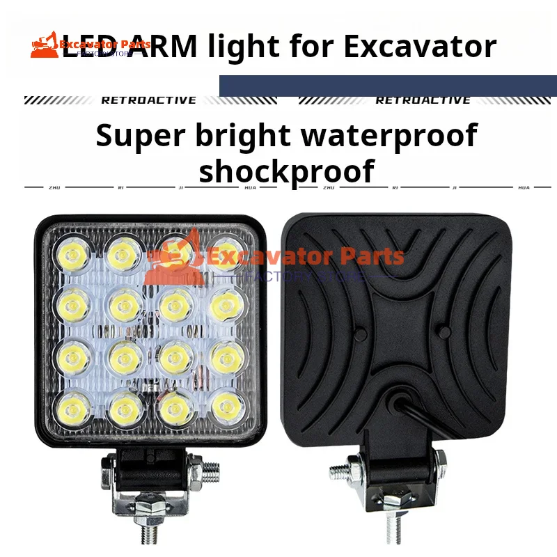 For Sumitomo SH boom LED Headlight 75 80 120 200 210 350 360 460Cab top light Excavator Parts