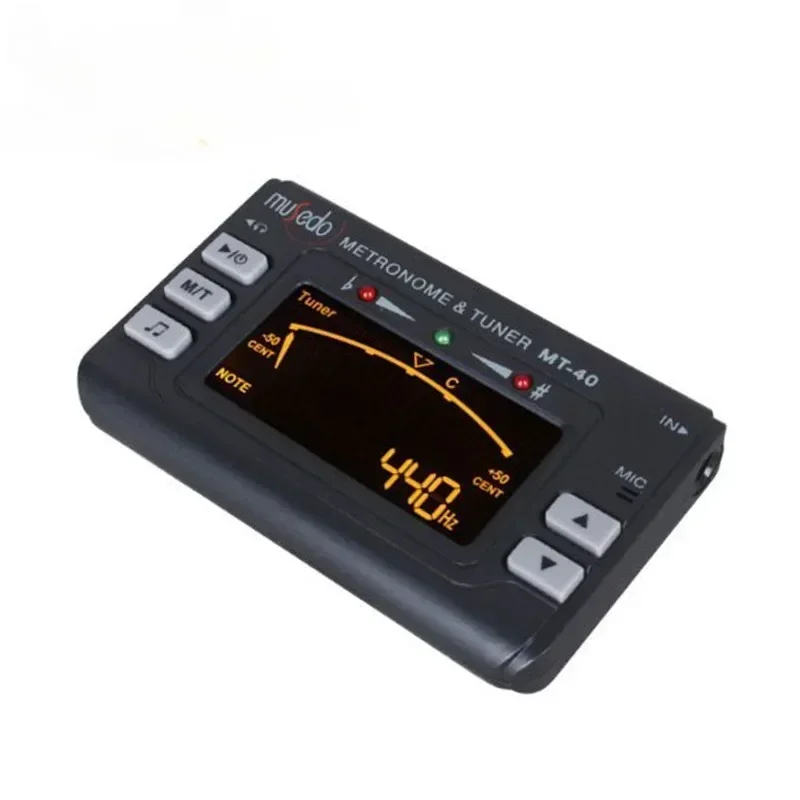 Musedo MT-60 MT-80 MT-30 MT-40  Professional Precision LCD Guitar Metronome Tone Generator Guitar Tuner Guitar Accessories