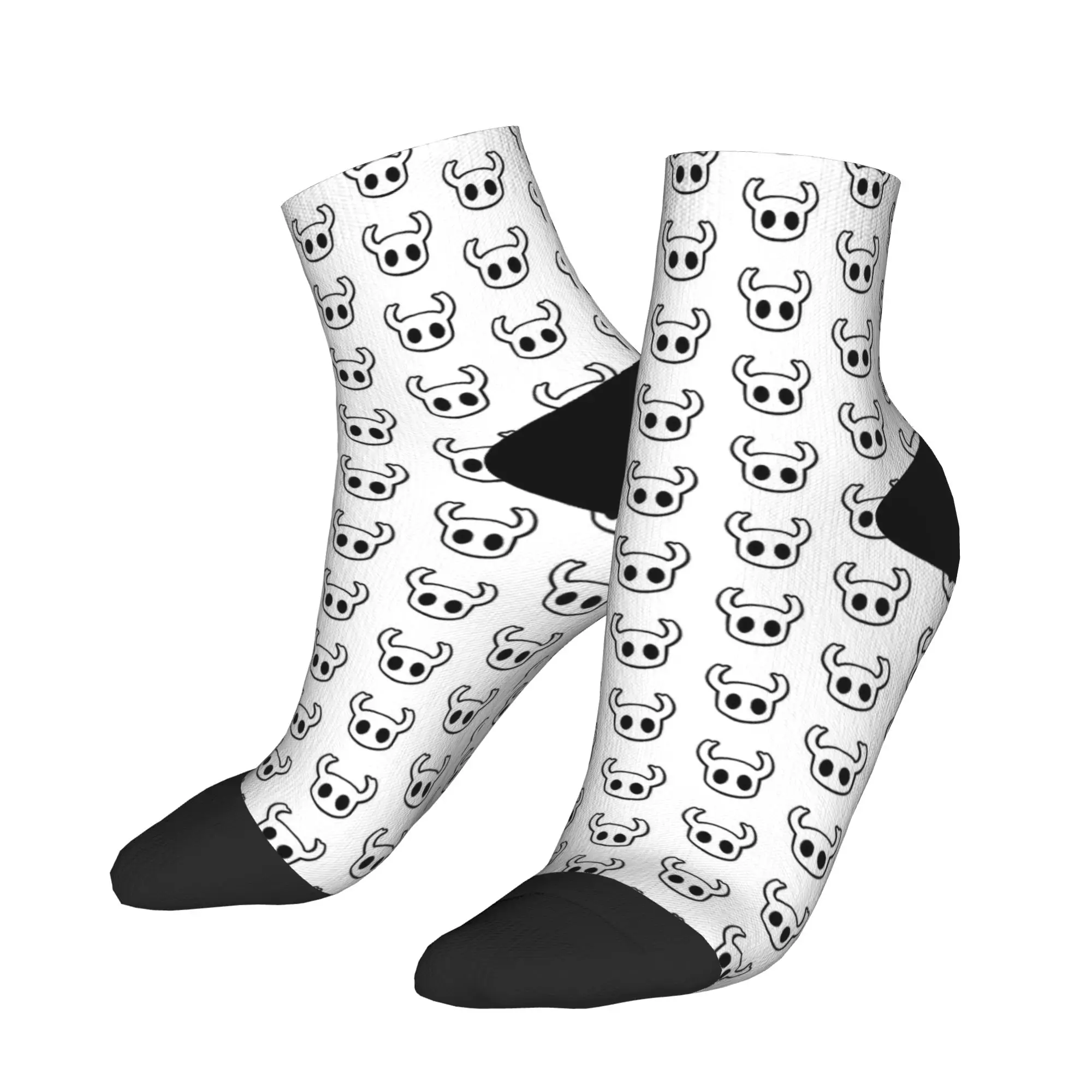 

Полые носки с рыцарской головой, летние носки до щиколотки, элегантные мужские качественные мягкие носки с узором, нескользящие носки для спорта на открытом воздухе