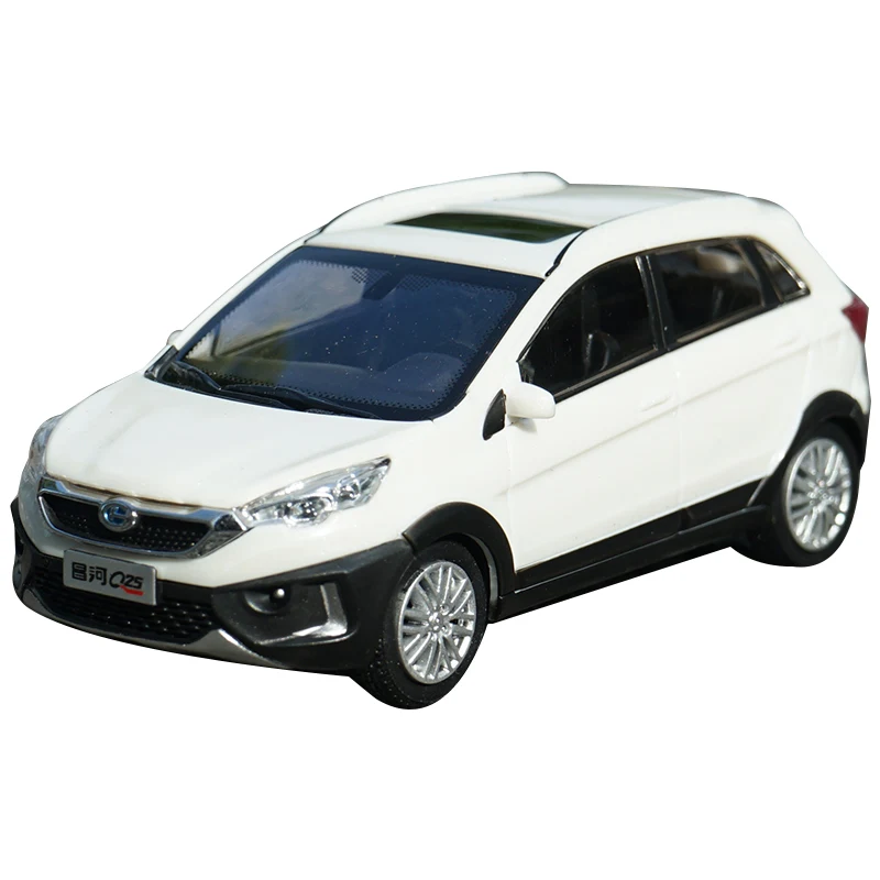 1:43 original changhe q25 q35 veículo off-road urbano suv modelo de carro de plástico puxar para trás ornamento de modelo de carro