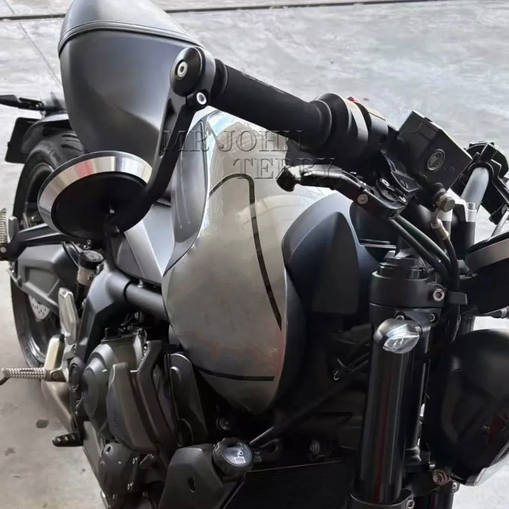 Motorcycle Handlebar Rearview Handle Bar End Mirror For Triumph Rocket 3 Street Triple S 765 RS/R Speed Triple 1200RS/RR