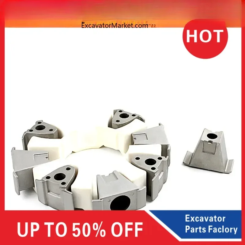 For HITACHI ZX ZAX 360 R365-9 DH280 350 300 Connecting glue 160H aluminum block assembly high quality excavator accessories