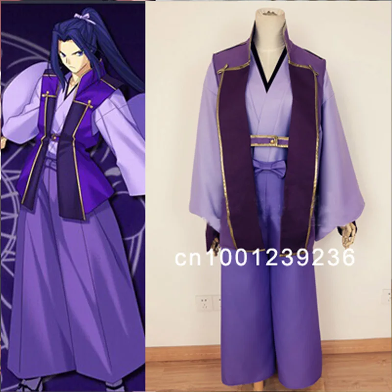 Stay night Assassin Sasaki Kojiro Cosplay Costume Whole Set