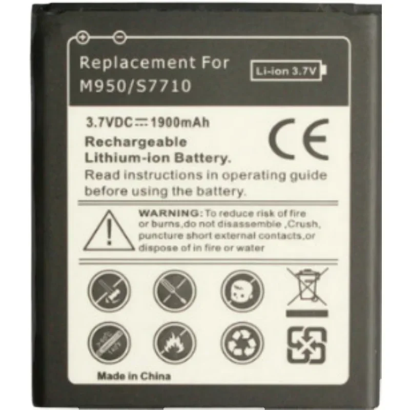 Para c3630 c3752 s5350 bateria nova bateria do telefone móvel