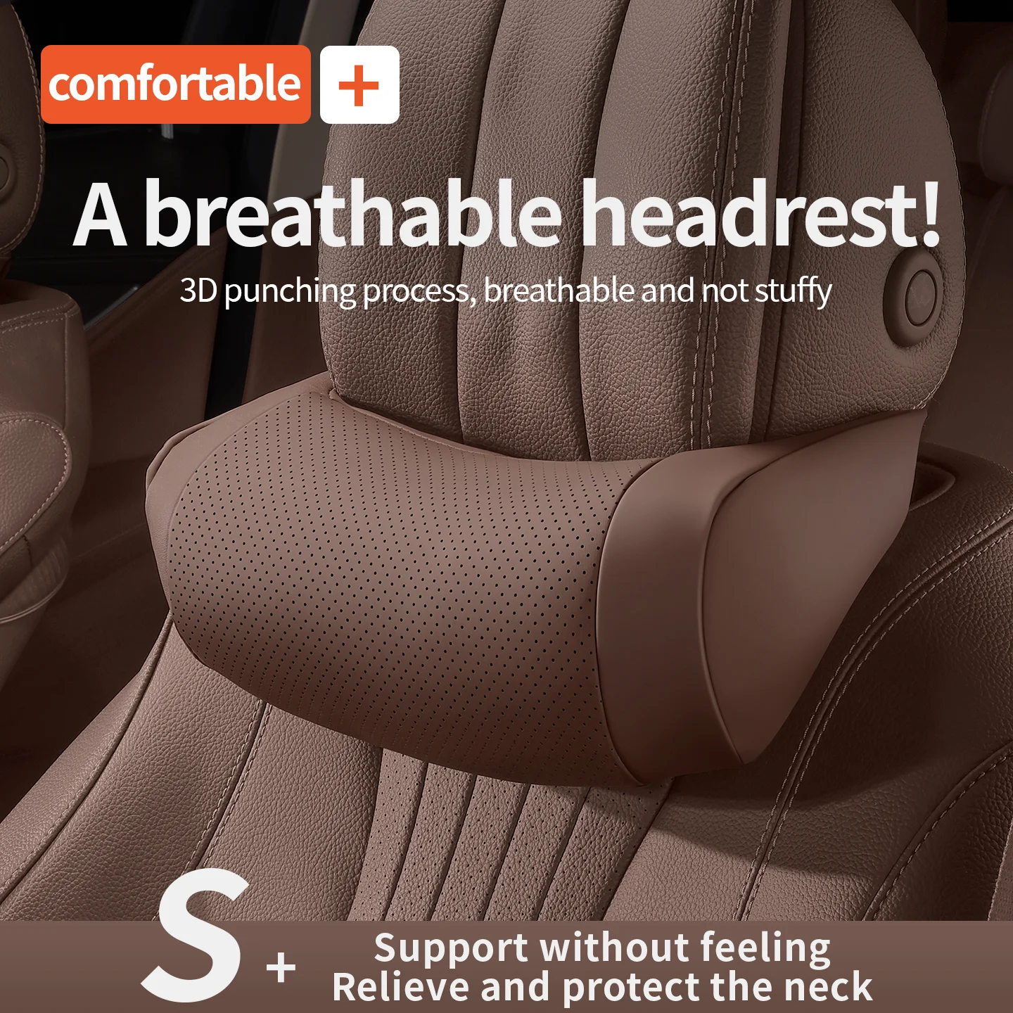 Car Headrest Neck Support Seat Soft Neck Pillow For Suzuki Jimny SX4 S-Cross Swift Grand-Vitara Aito Baleno Celerio Ciaz Equator
