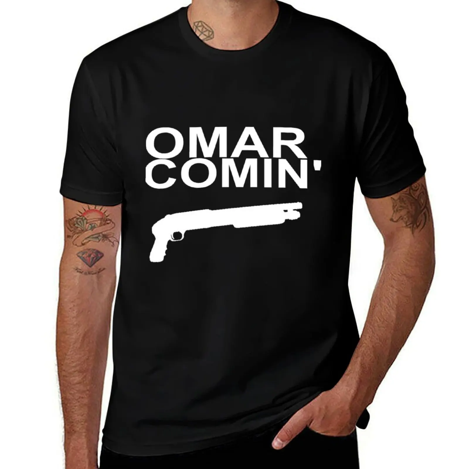 Футболка "The Wire" с Omar Comin, 100% хлопок