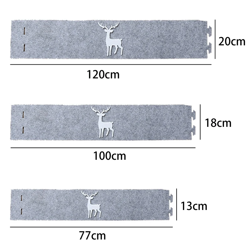 Christmas Tree Decoration Grey Bottom Skirt Feet Covering Skirts Christmas Home Party Soft Xmas Tree Cover Decorative Supplies