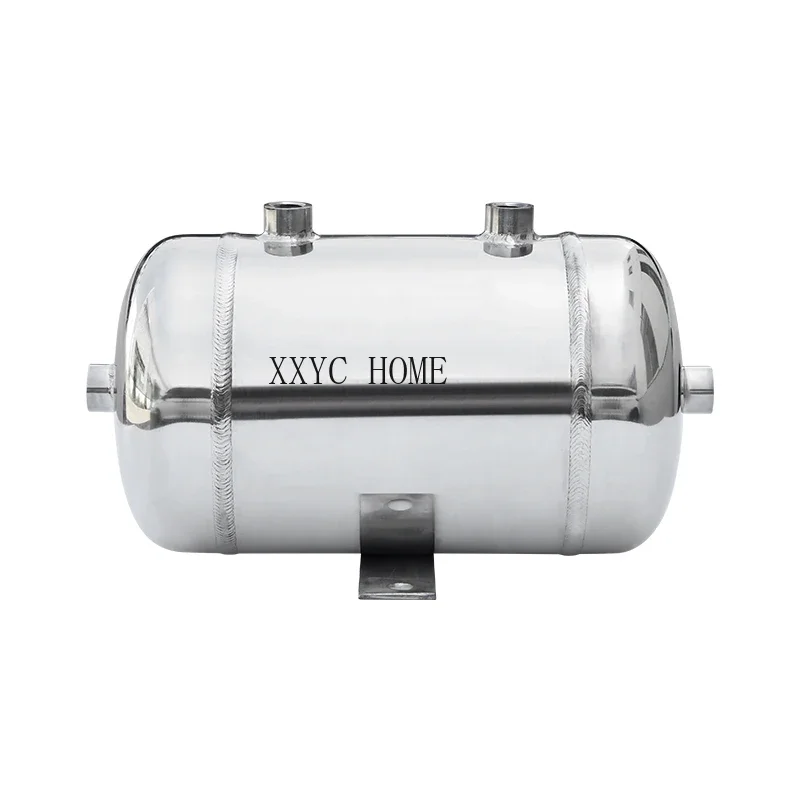 

1PC 304 Stainless steel gas storage tank 2L-5L horizontal air tank Air Compression Vacuum Buffer pressure tank pressure vesse