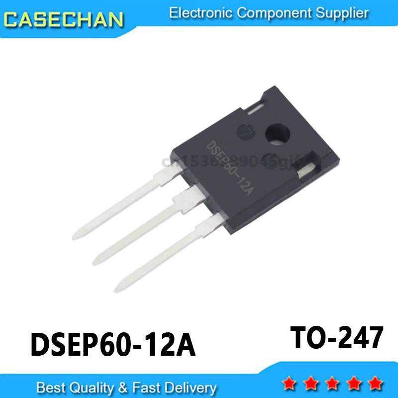 10PCS DSEP60  DSEP60-12A  TO-247  New and Original