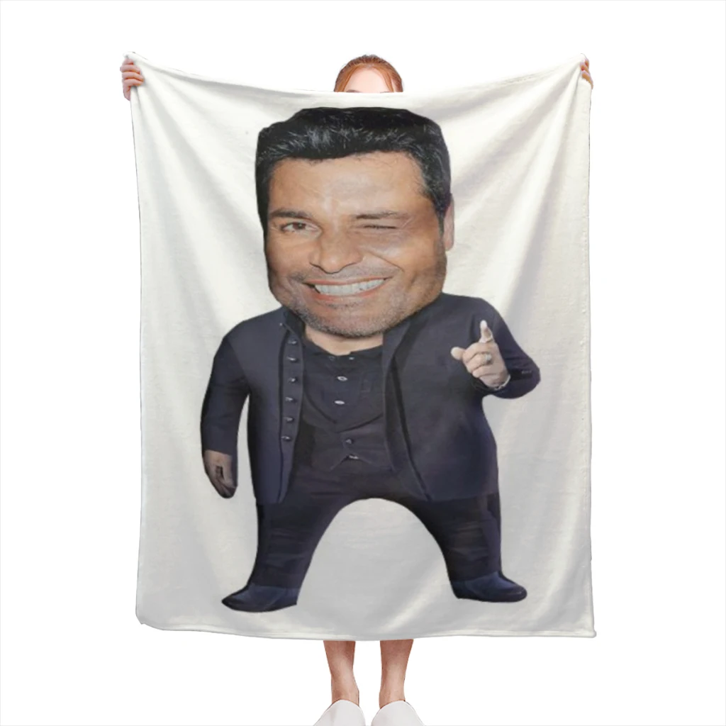 

Chayanne Chiquito Meme Fashion Blanket Printed Throw Blanket Plush Fluffy Flanne Soft Throws for Sofa Couch and Bed