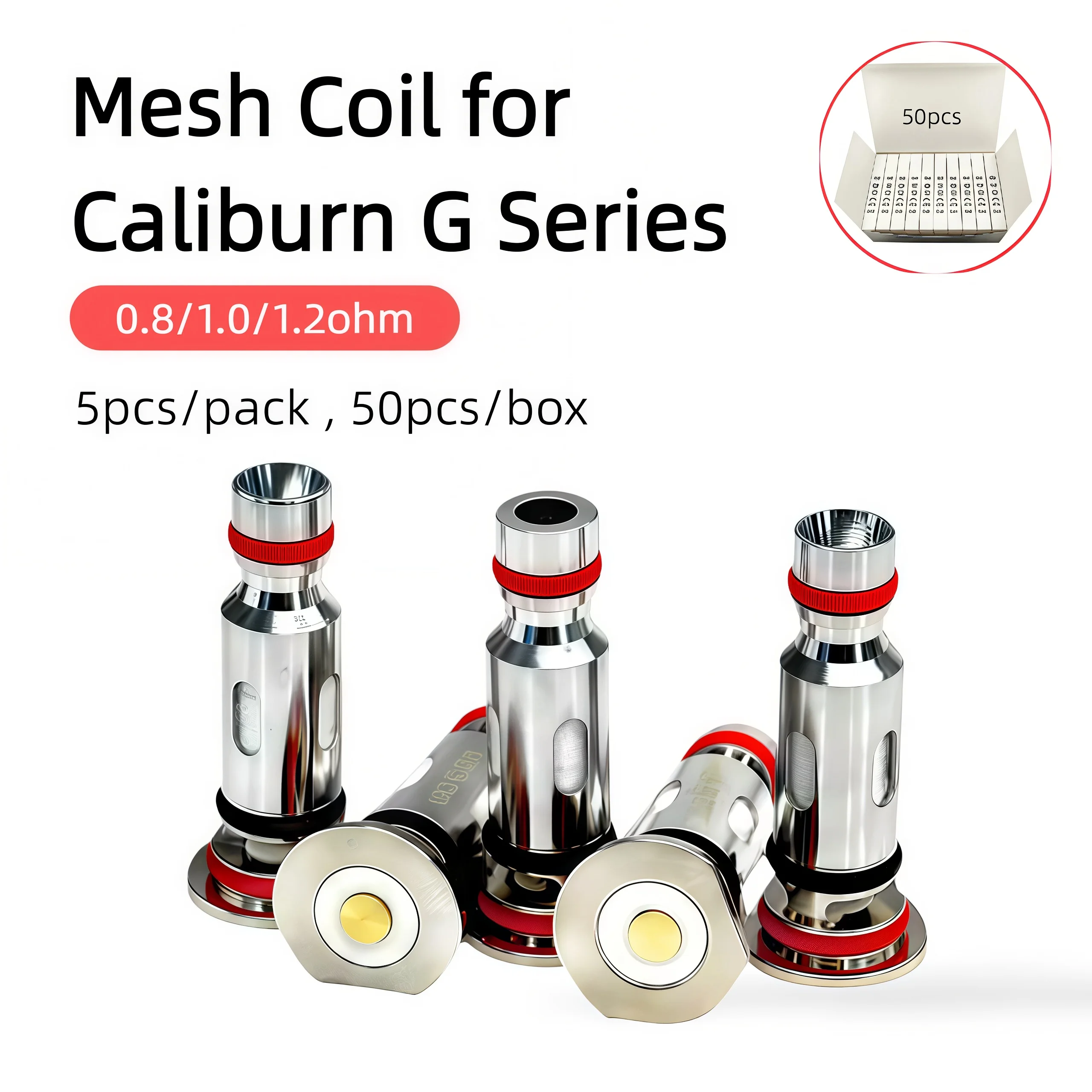 50 UWELL Caliburn G/ Caliburn KOKO Prime K Series 0.8/1.0/1.2ohm Caliburn G Vape vape accessory for vape kits - related product image