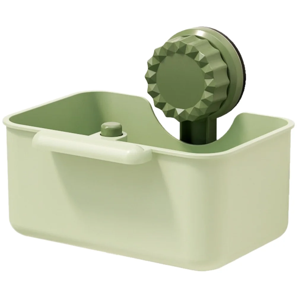 Rotating Filter Basket for Kitchen Sink with One Touch Bottom Opening and Fine Drain Holes for Efficient Food Scraps Filtration