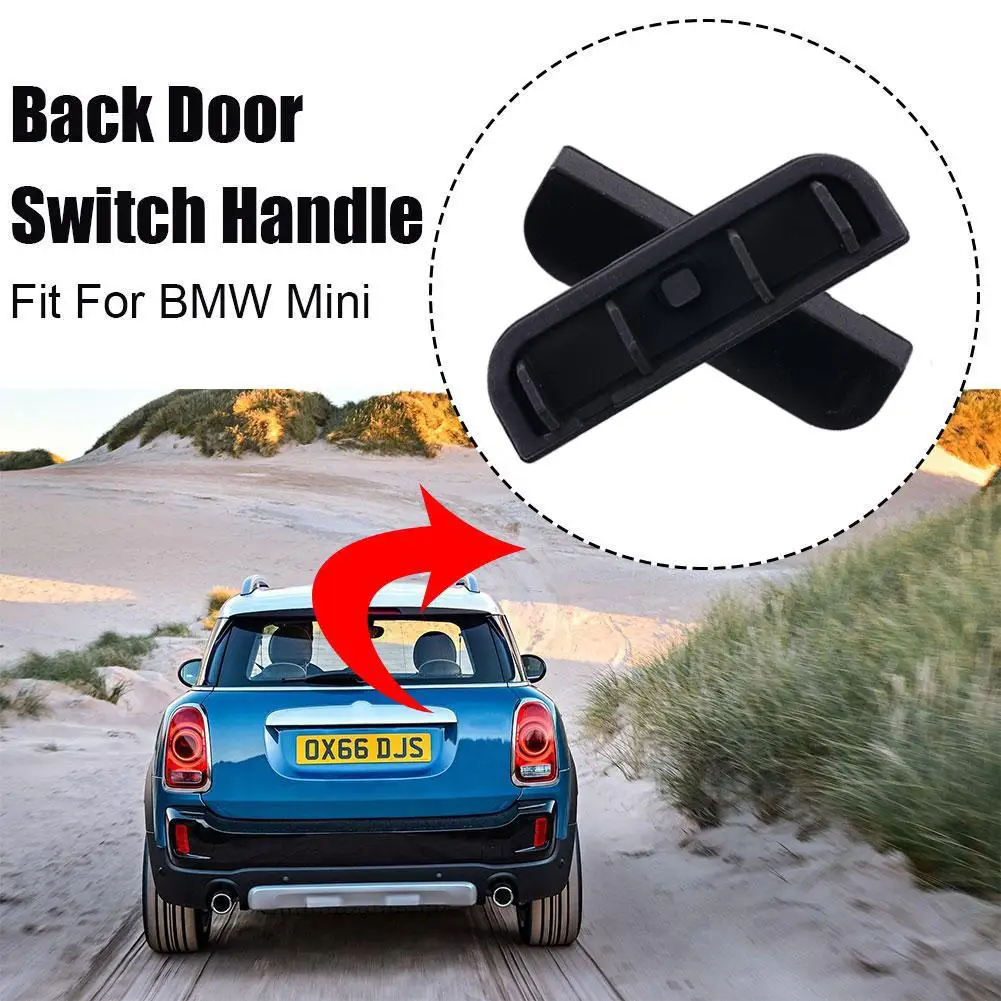 Rear Bumper Trunk Back Door Handle Button Cover For BMW MINI Cooper R50 R52 R55 R56 Car Decoration Accessories Z0H6