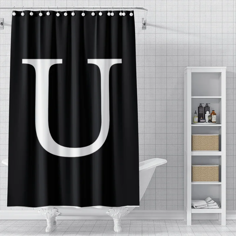 Home decor 26 letter shower curtains for bathroom waterproof fabric bathroom Curtains modern shower curtain 180x200 240x200