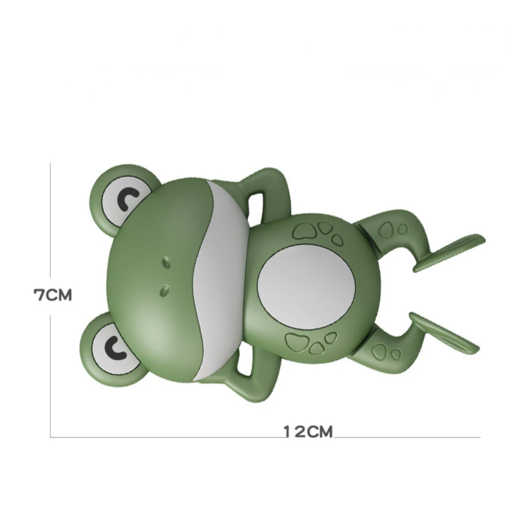 Baby Shower Clockwork Cute Animal Swimming Frog When Baby Bath In Bathroom Baby Water Toy Kids Clockwork Bath Toys Bathroom Toys