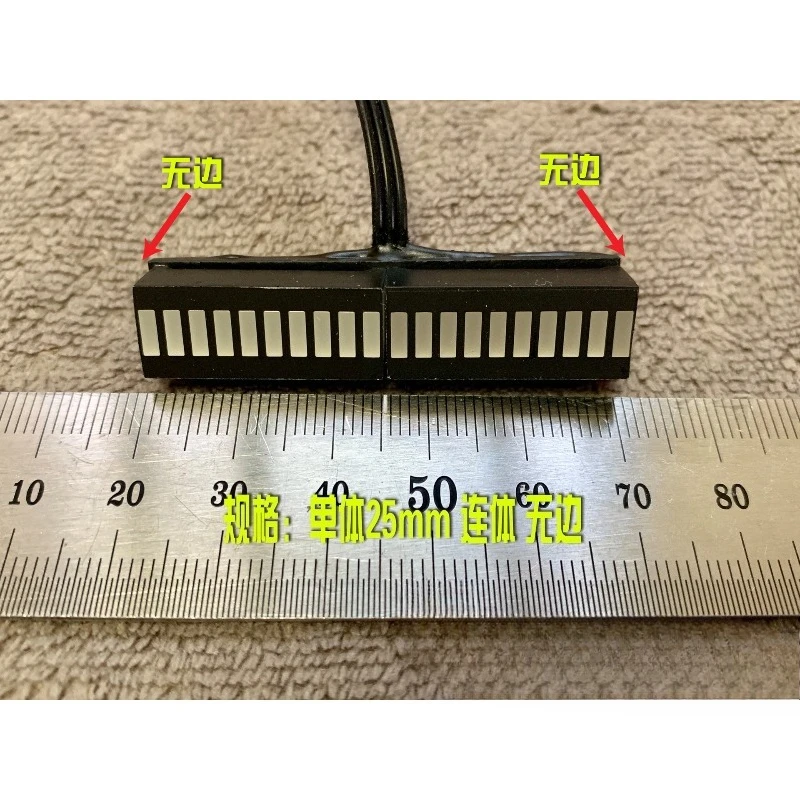 2 pçs led luz de advertência para 1/14 tamiya rc caminhão basculante scania 770s r620 volvo 750 mercedes-benz actros 3363 homem brinquedos peças de carro