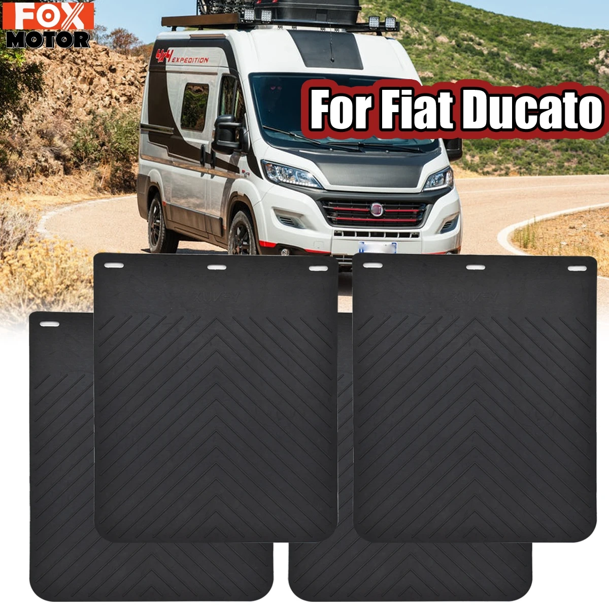 Mudflaps Mud Flaps Splash Guards Mudguard For Fiat Ducato 244 250 290 Citroen Relay Peugeot Boxer Ram ProMaster camper van cargo