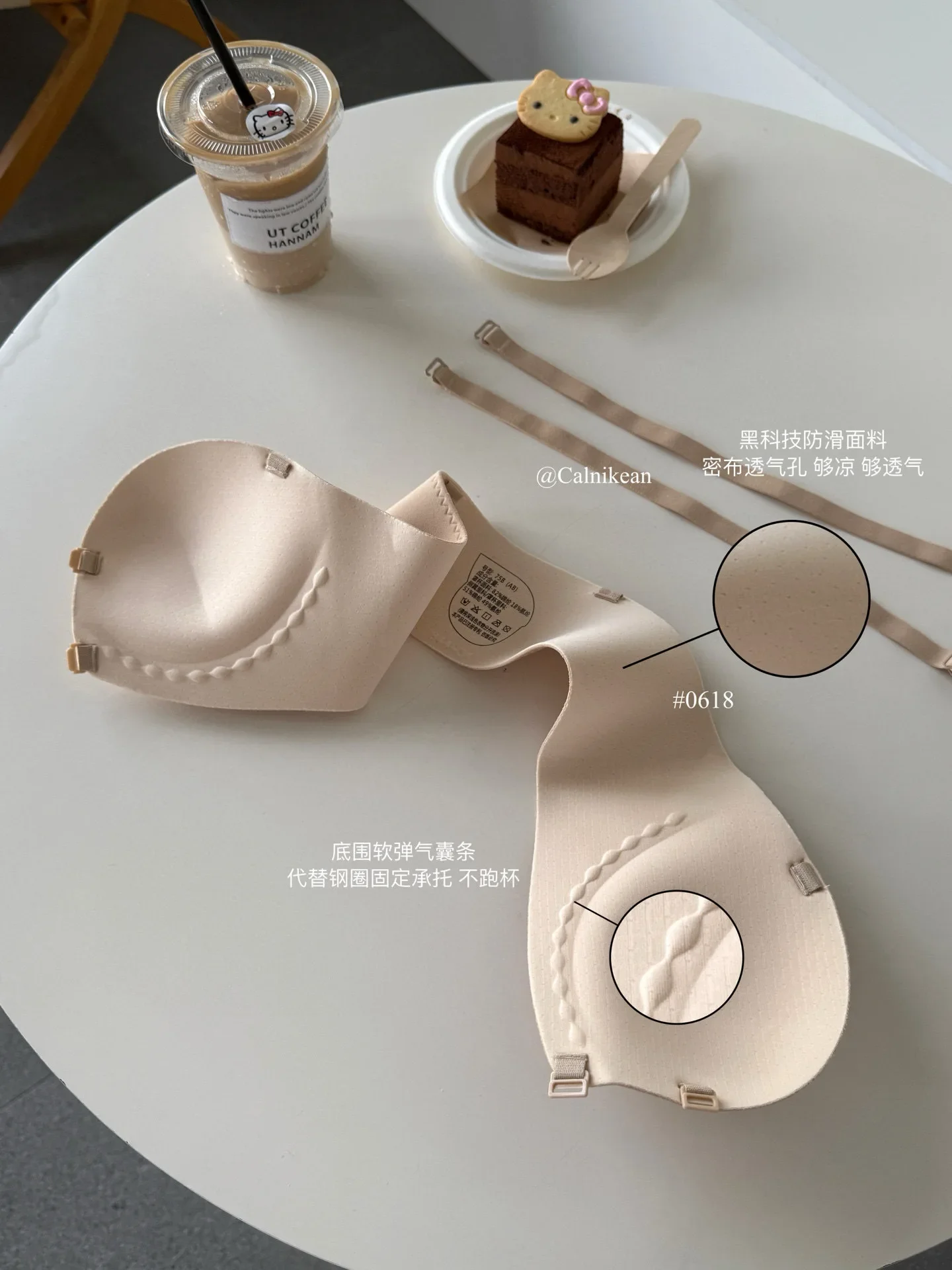 Modischer, seitlich gekreuzter, trägerloser Bandeau-BH mit Schnallendesign, bequemer, stützender Push-up-BH für Damen – Detail 31