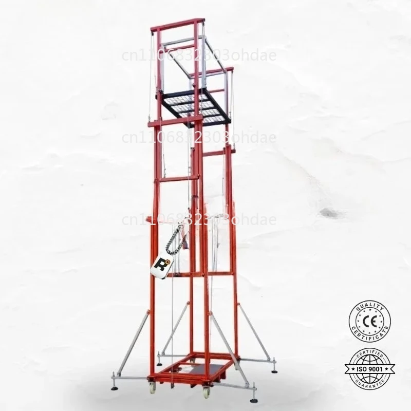 

Электрическая автоматическая подъемная платформа Risenmega 500 кг, 2-15 м, для внутренних и наружных работ, с дистанционным управлением, новая, стальная, для розничной торговли и гостиниц