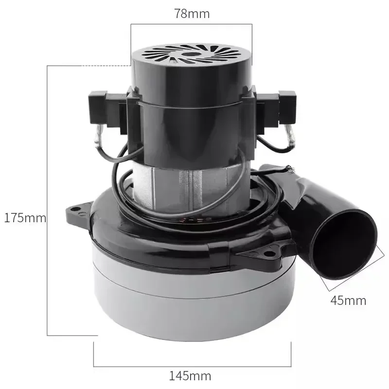 220V 1200W 50HZ universal vacuum cleaner motor large power 145mm diameter vacuum cleaner parts accessories replacement kit