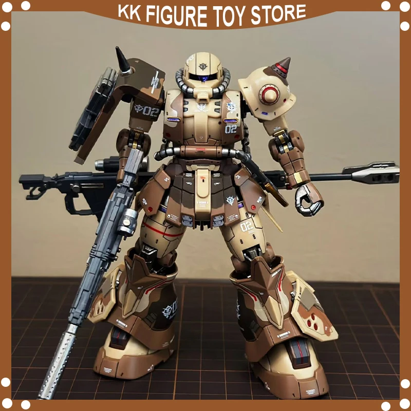 WEIMEI HG 1/144 MS-06GD Zaku Assembly Model Kit High Mobility Surface Type Wald Action Figures Robot Plastic Model Kids Toy Gift