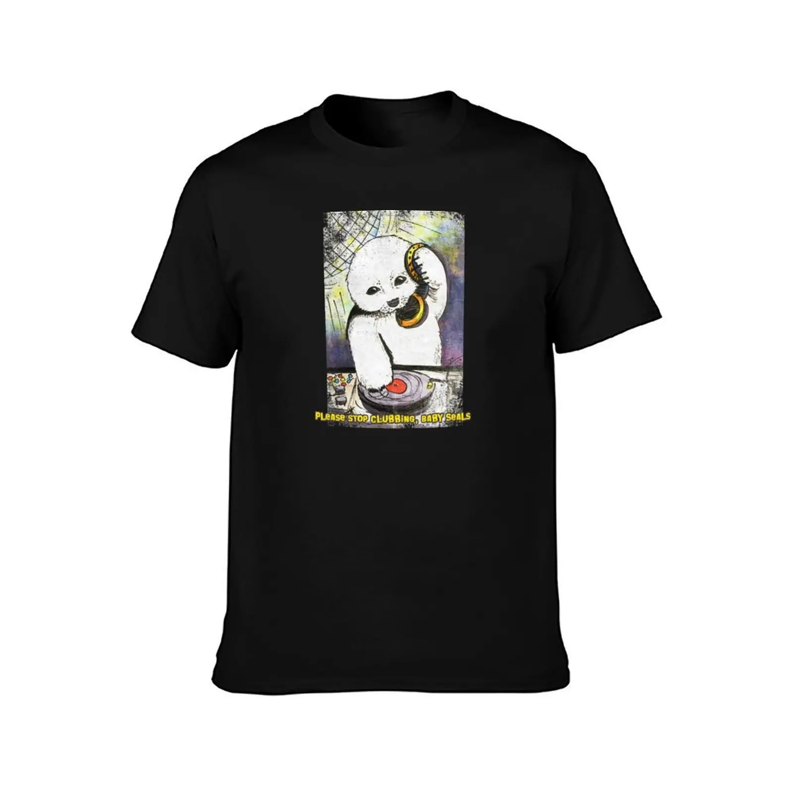 t dark humor Seals tshirt Stop shirts men luxury t cotton funny Baby 100% brand cotton 100% shirt T-Shirt Clubbing, Please