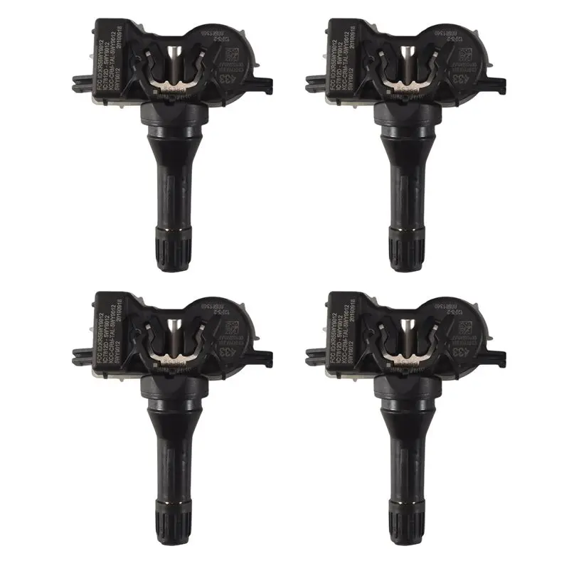 

4Pc Car Tpms Tire Pressure Monitoring System Sensor 433Mhz For Dodge Dart 68193586Ac 68252493Ab 68105280Af