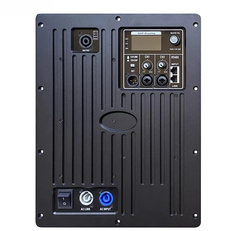 PDA1300+801+CQ380 Hardware Protection  DSP Class D 3 Channel Power Amplifier Module Board Power Amplifier 800w