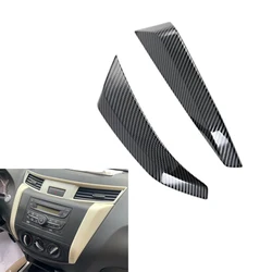 2pcs Car Center Console Instrument Panel Cover Trims For Nissan Navara NP300 2016-2021(Left Hand Drive) automobile accessories