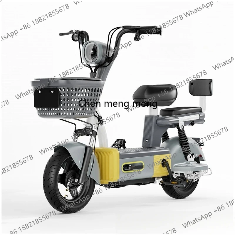 Electric Scooters Small Ladies Assist Mini Two Wheeled Lithium Electric Bikes New Model El Bicycle Earthquake Resistant Adult