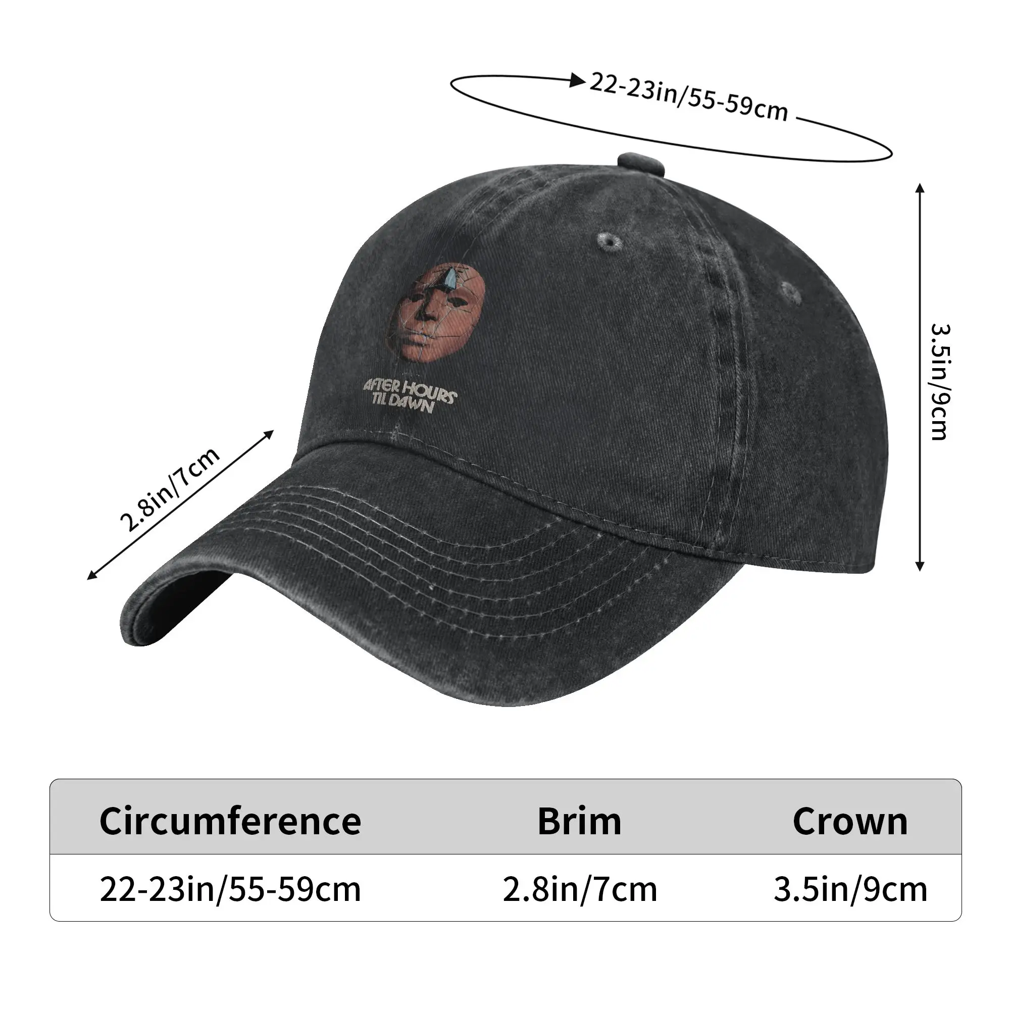 After Hours Til Dawn 2026 xo the weeknds Baseball Cap Accessories for Men Women  Adjustable Trucker Hat