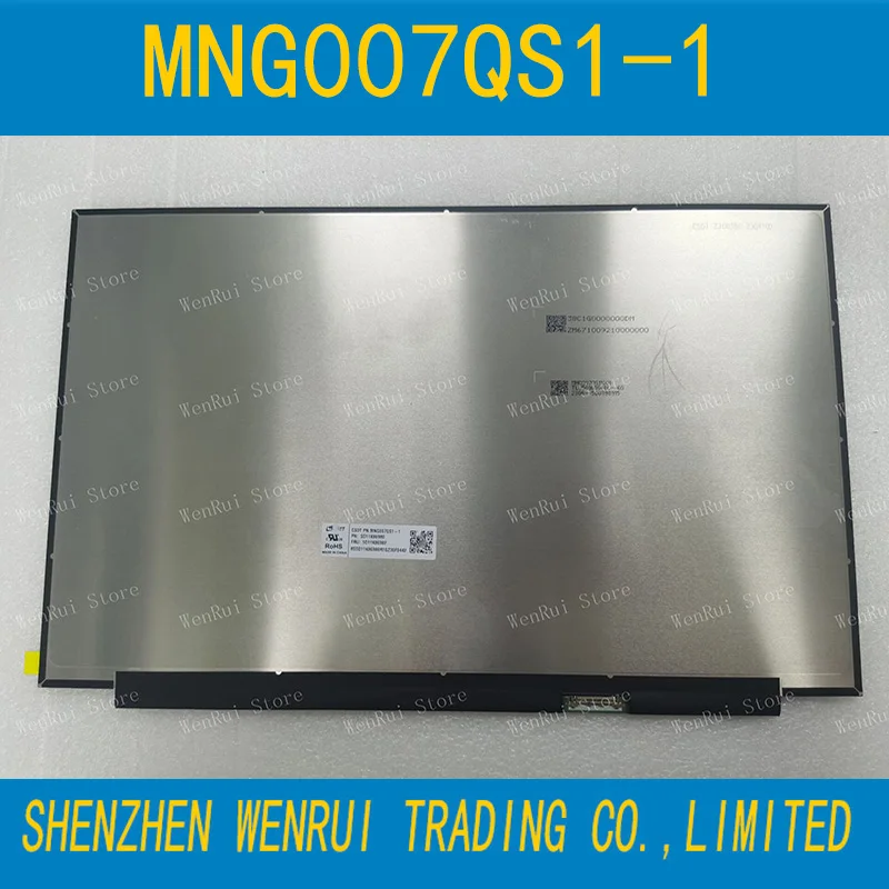 

New 16.0 IPS Laptop LCD Screen MNG007QS1-1 For Lenovo 5D11K86982 EDP 30pin