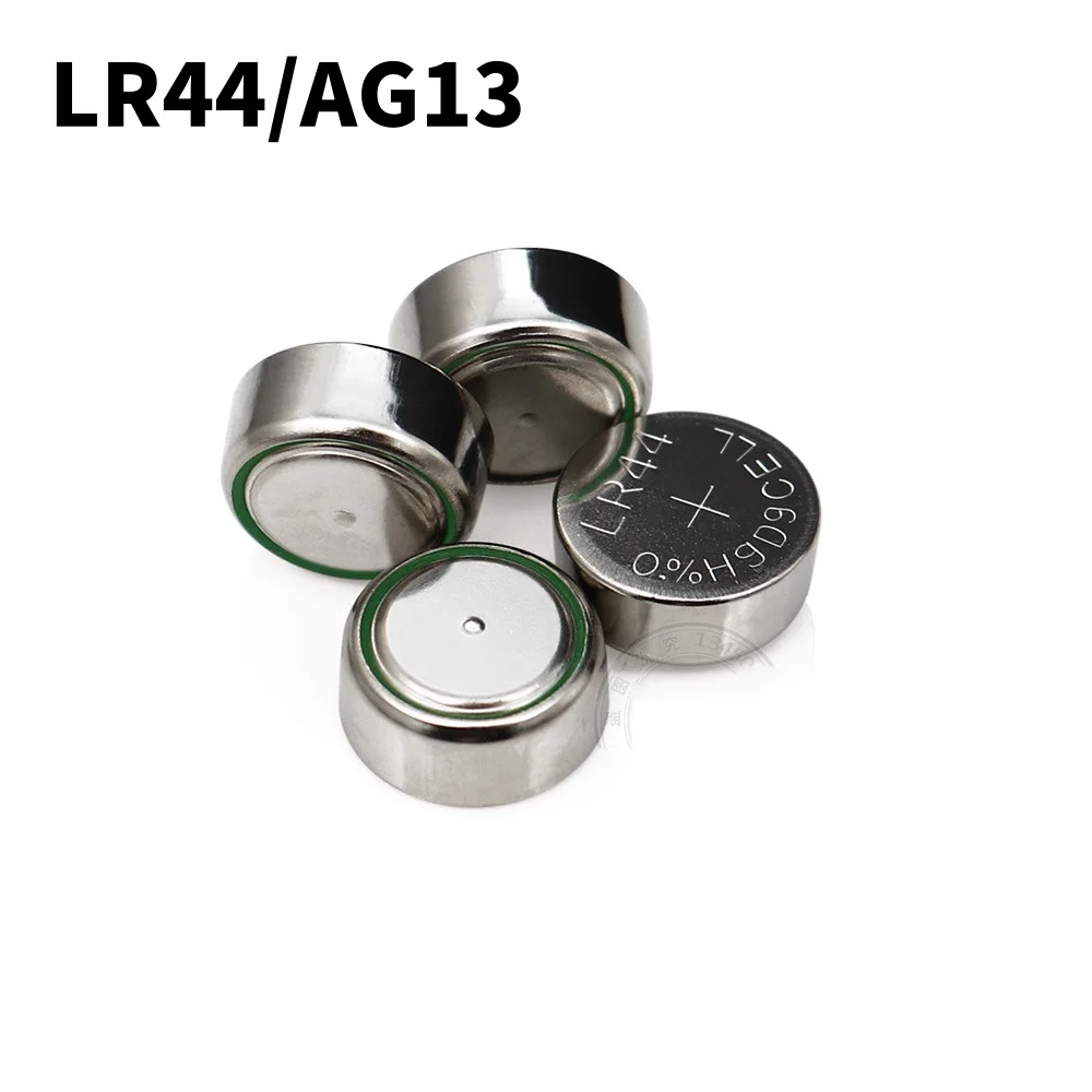 HotSALE AG13 LR44 Alkaline Button Battery 1.55V A76 357A LR1154 SR1154 SR44 For Watch Calculator Car Key Remote Clock Coin Cell