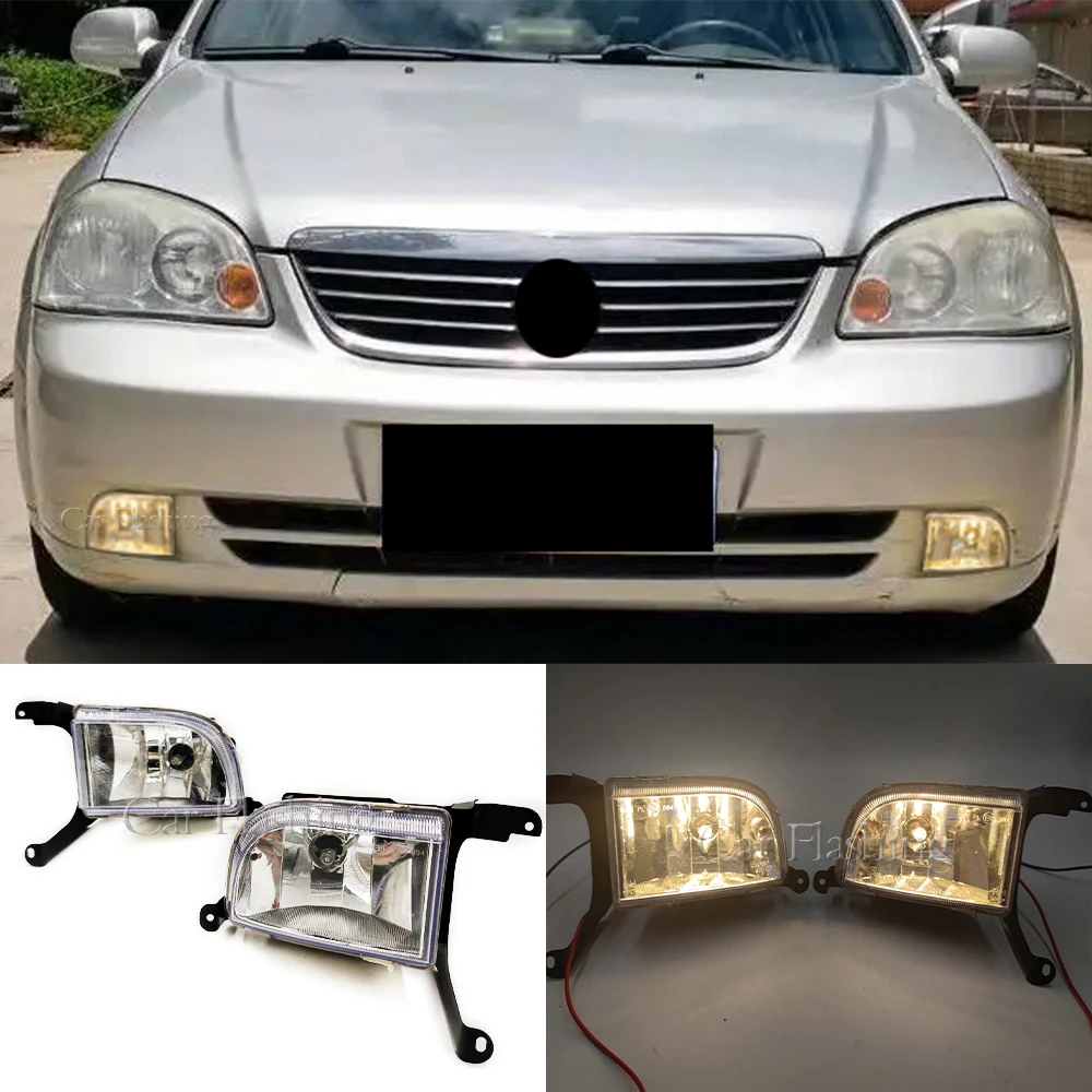 Fog Lights For Chevrolet for Lacetti Fog Light For Optra 4DR foglights For buick For Excelle hrv 2003-2007 For Daewoo fog lamp