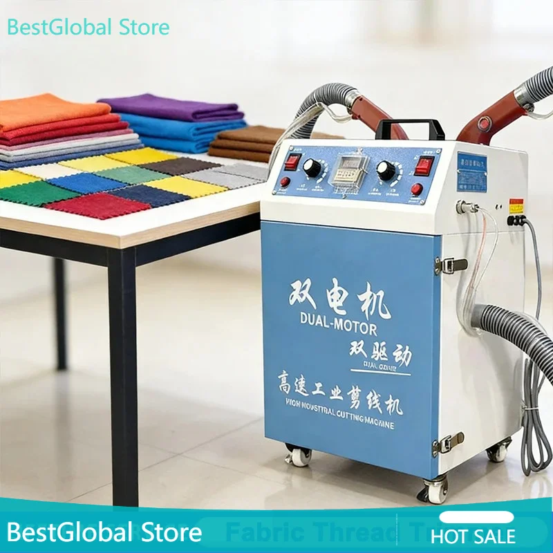 Automatic Thread Cutting Machine Electric Industrial Garment Thread Cutting Double-Head Thread Trimming Machine