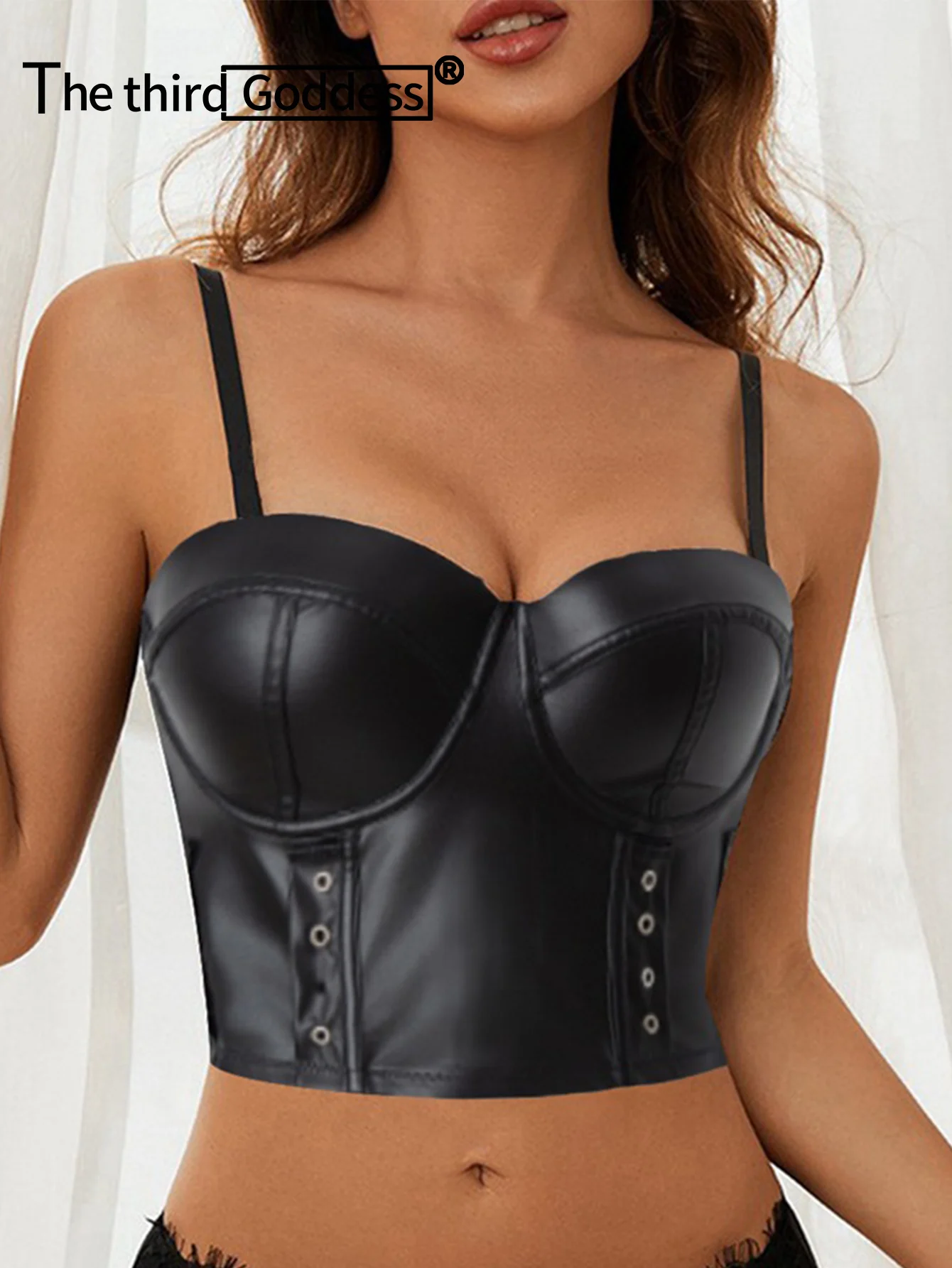 Sexy Black Pu Leath… - image