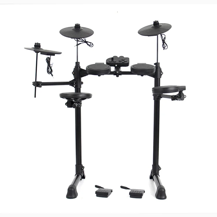 High-quality Portable Electric Silicone Practice Drum Set