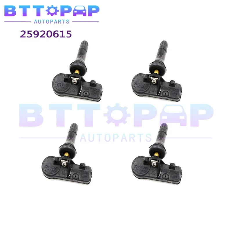 Sensor de presión de neumáticos TPMS de 315MHZ para Buick Enclave Cadillac Chevy GMC Sierra Yukon Hummer Pontiac Saturn 13586335 25920615