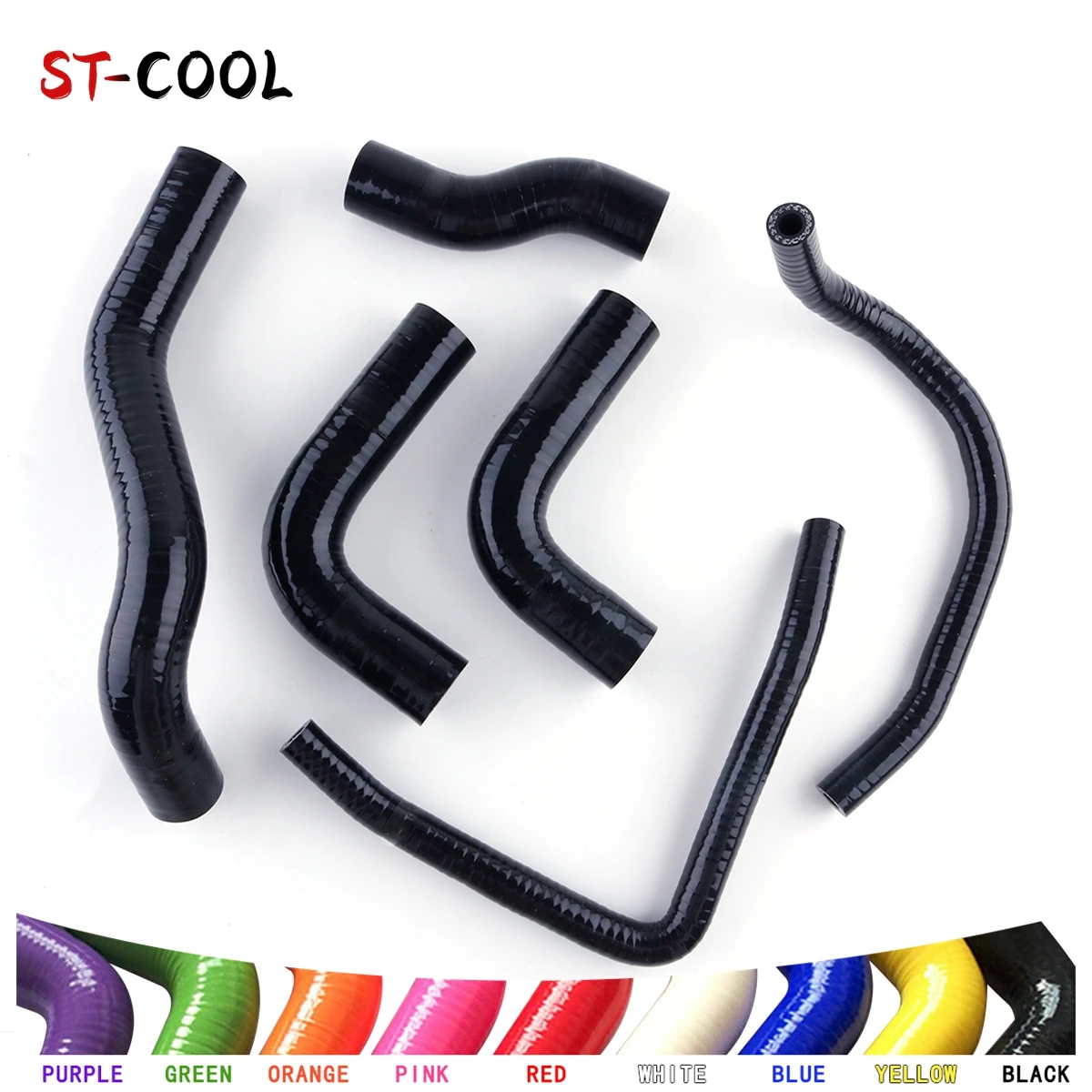 

FOR KAWASAKI Z1000 03-06 Z 1000 2003 2004 2005 2006 Silicone Radiator Hoses Tube Pipe Kit 6Pcs 10 Colors