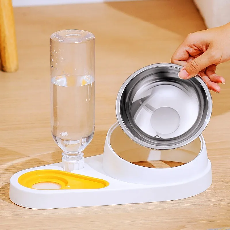 Cuencos y alimentadores para gatos y perros en acero inoxidable - imagen 2