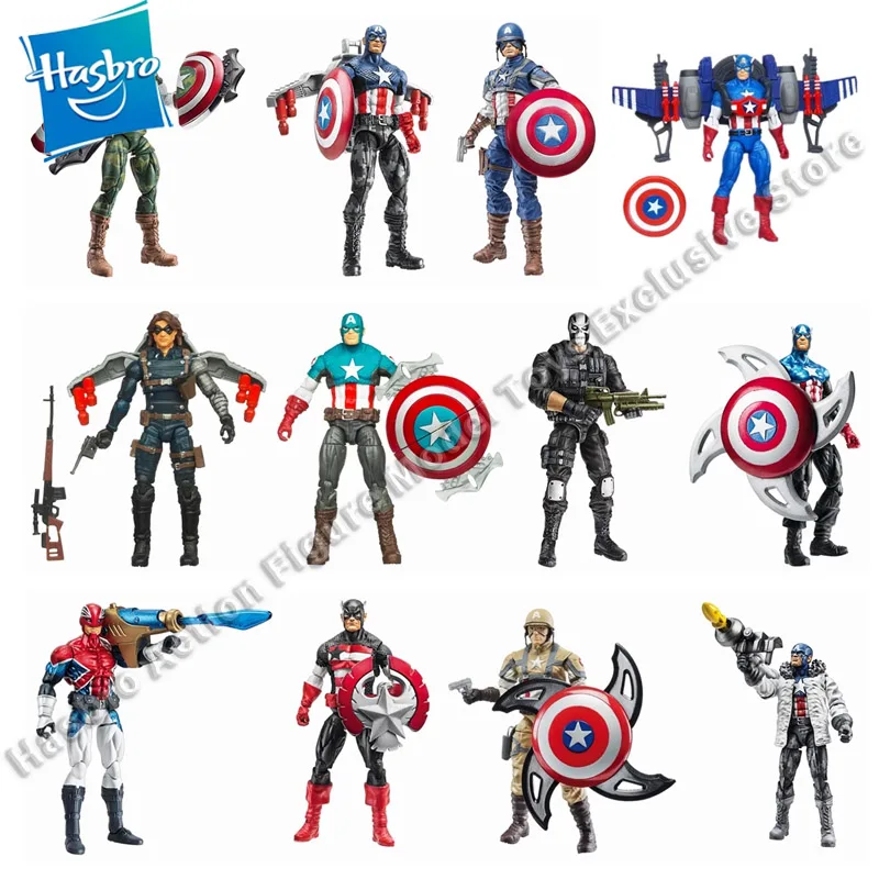 

Hasbro Marvel Captain America Action Figures Model Toy Collectible 4.92inch Movable Figure Model Toy Gift for Children