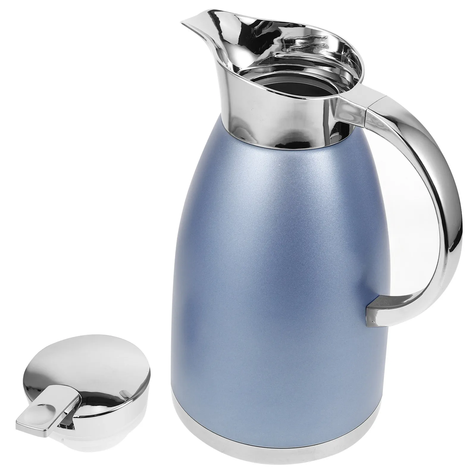 Double Layer Stainless Steel Insulated Water Kettle Large Capacity Thermal Jug for Home Office Winter Hot Drinks Coffee Carafe