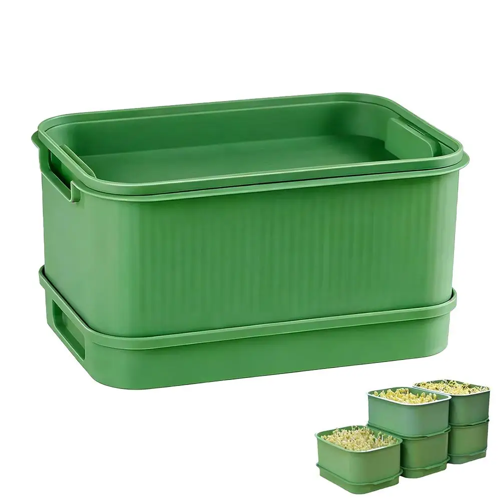 1 Stück Kunststoff-Anzuchttöpfe, Gemüse-Erdlos-Anzuchtschalen, Saatgut-Keimschale, Sämlings-Keimplatte, Gartenzubehör